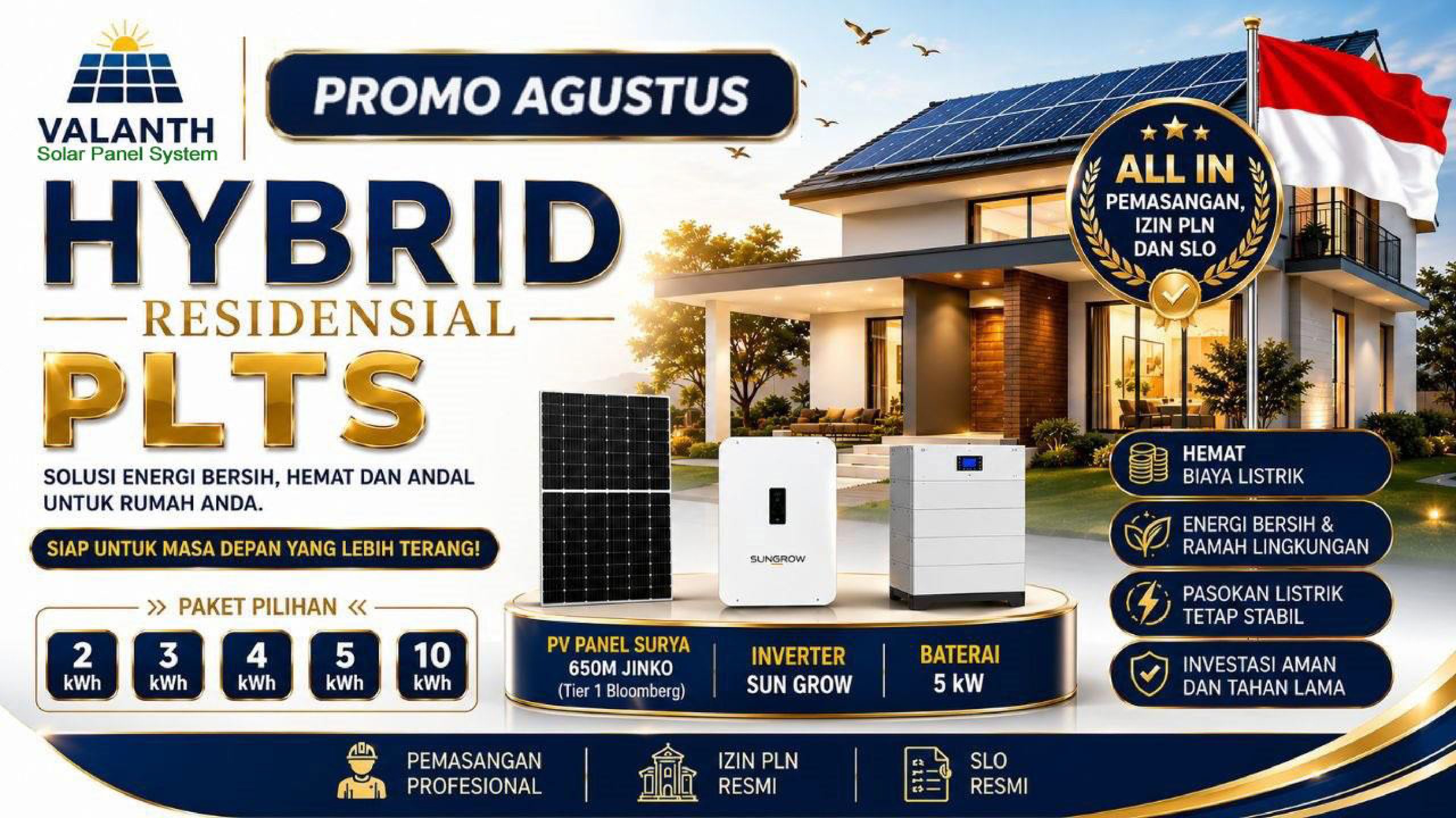 Paket Residential Agustus 2026 Valanth